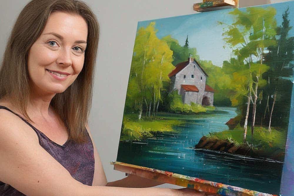 Malen mit Acryl auf Leinwand für Anfänger (NF)