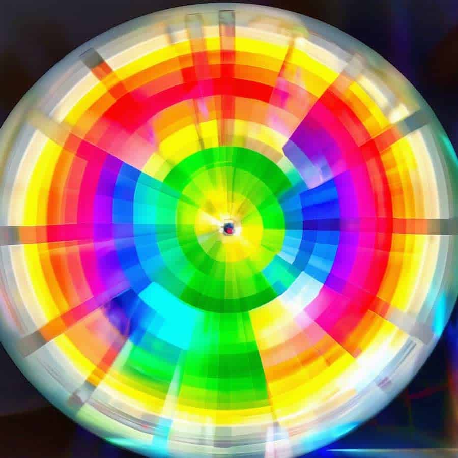 Additive Farbmischung beim RGB-Farbsystem (NF)