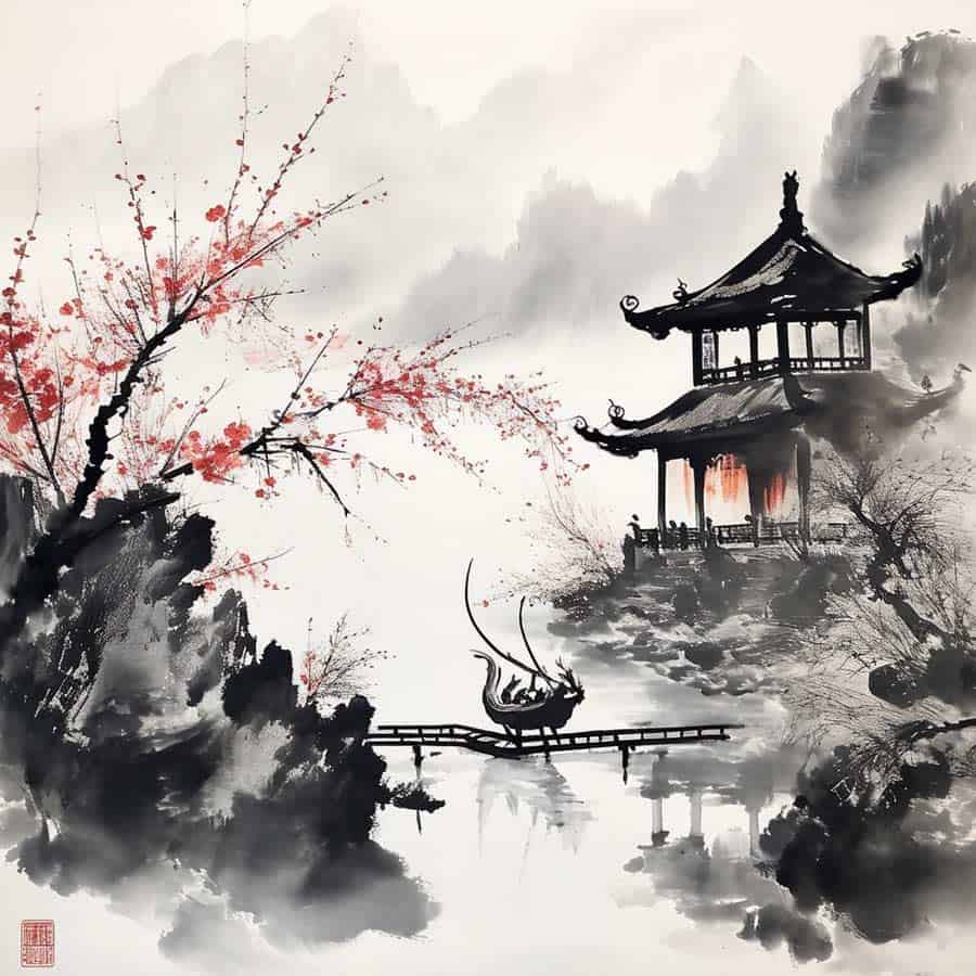 Chinesische Tuschemalerei (NF)