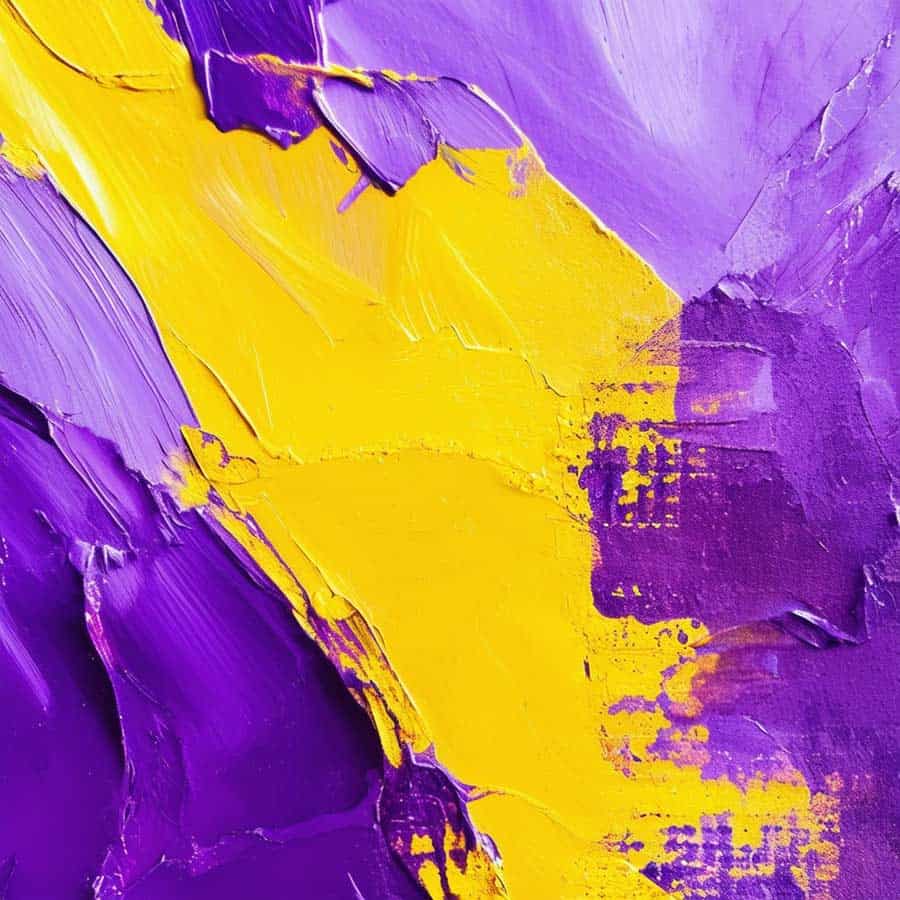 Gelb und Violett als Komplementärfarben (NF) Gelb und Violett als Komplementärfarben (NF)