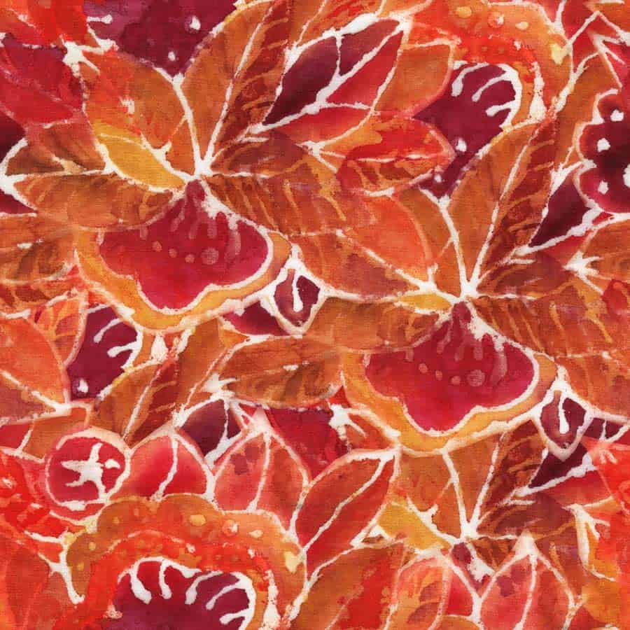 Batik-Muster mit Wachsbatik