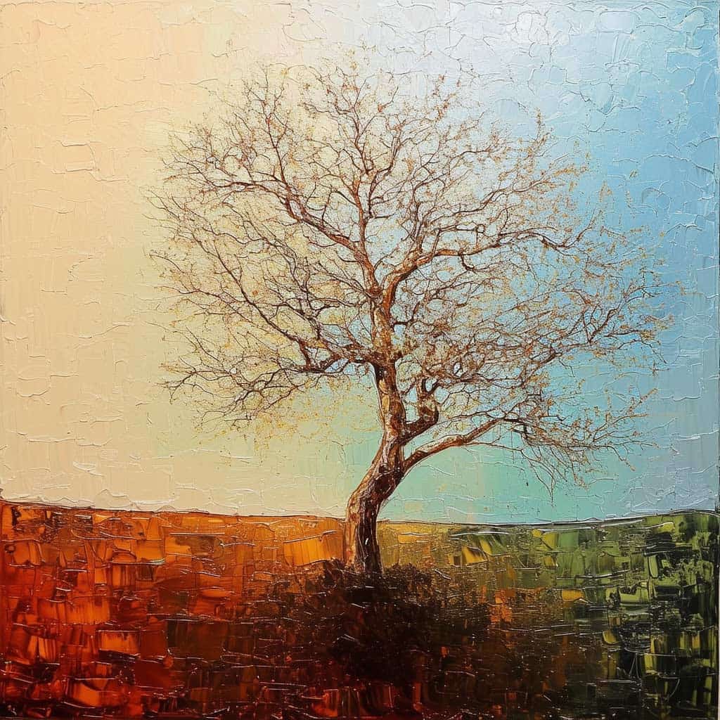 Baum als moderne Malerei (NF) Baum als moderne Malerei (NF)