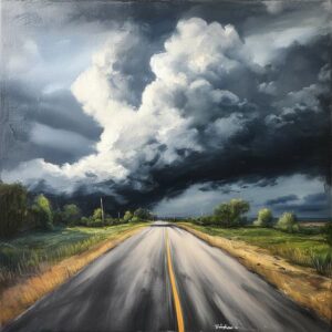 Mehr über den Artikel erfahren Gewitterwolken malen