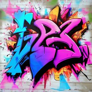 Mehr über den Artikel erfahren Bubble Style Graffiti