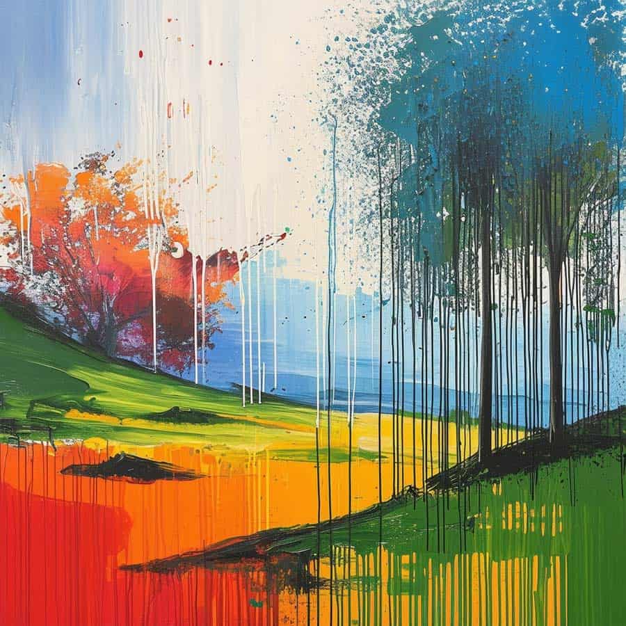 Drip Paintings (NF)