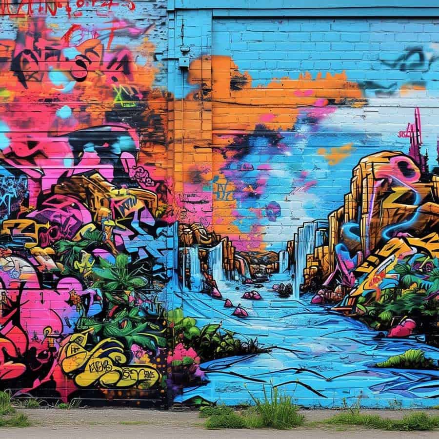 Graffiti Landschaftsbilder (NF)