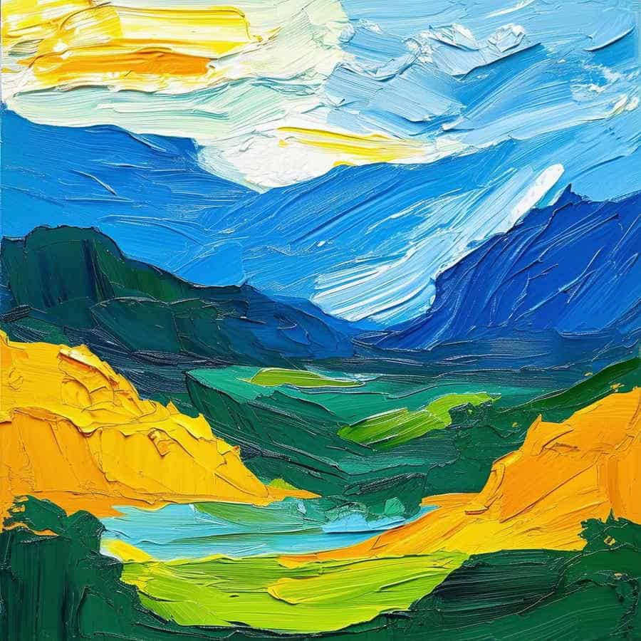 Impasto-Malerei (NF)