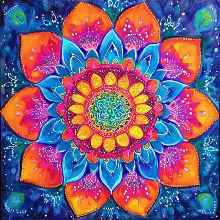 Mehr über den Artikel erfahren Mandala Malerei