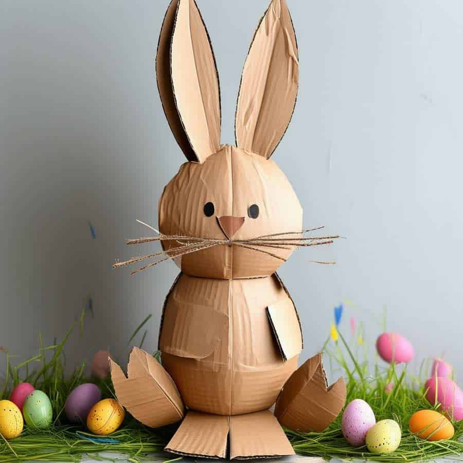 Osterhase aus Pappe (NF)