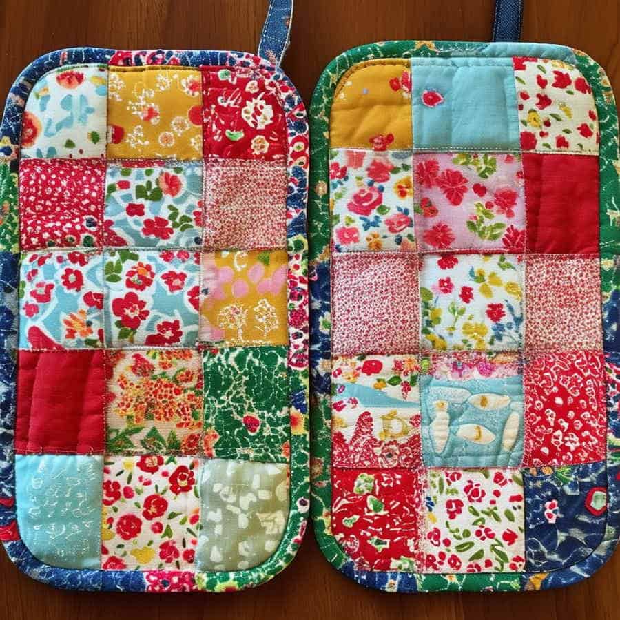 Topflappen aus Patchwork (NF) Topflappen aus Patchwork (NF)