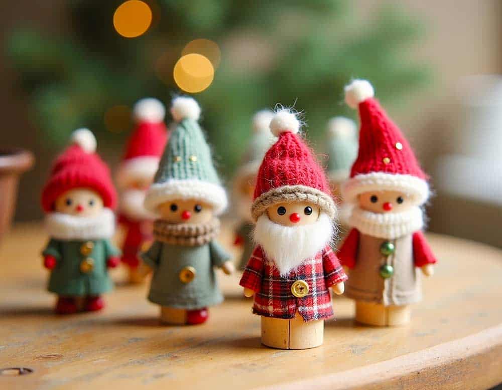 Weihnachtsfiguren aus Kork basteln Weihnachtsfiguren aus Kork basteln