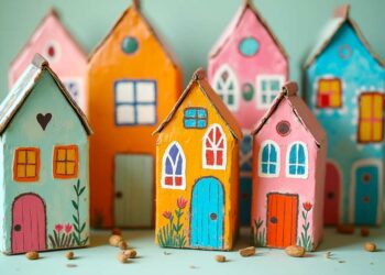 Milchtüten-Häuser basteln