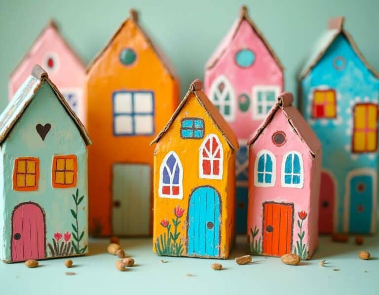 Mehr über den Artikel erfahren Milchtüten-Häuser basteln