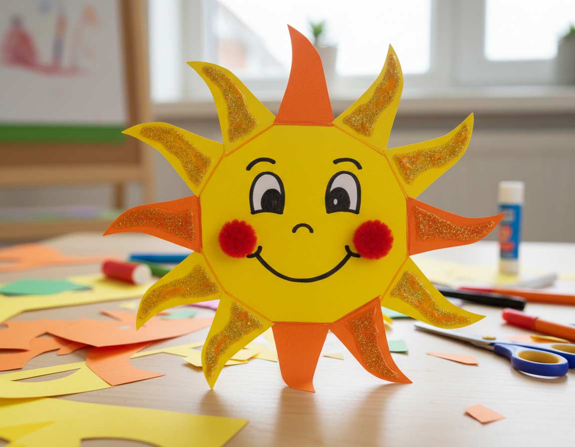 Du betrachtest gerade Sonne basteln