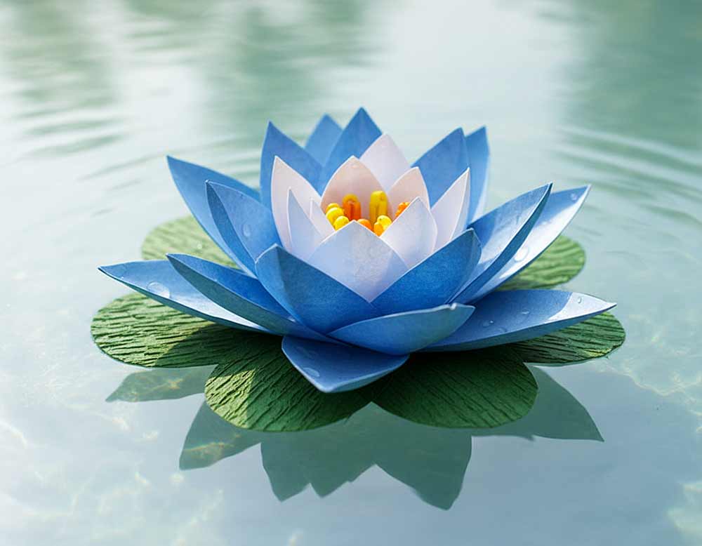 Wasserblume selber machen Wasserblume selber machen
