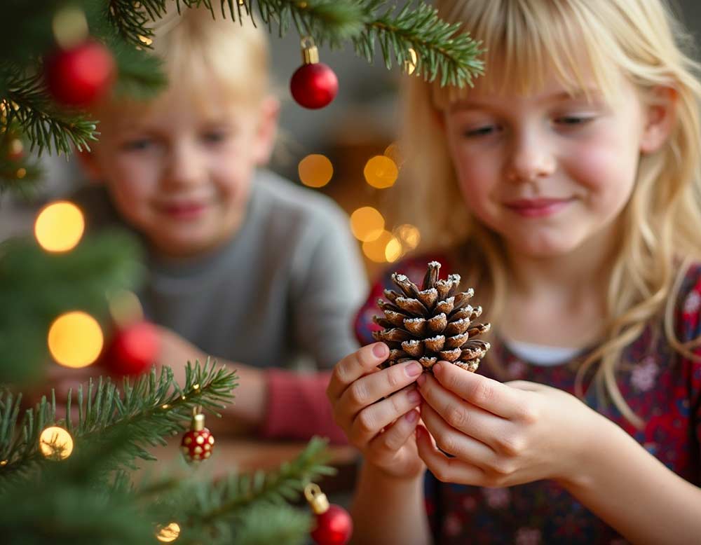 Du betrachtest gerade Weihnachtsbaumschmuck basteln mit Kindern