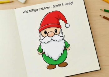 Wichtelfigur zeichnen