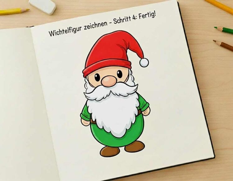 Wichtelfigur zeichnen