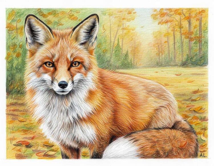 Fuchs zeichnen lernen: Schritt-für-Schritt Anleitung