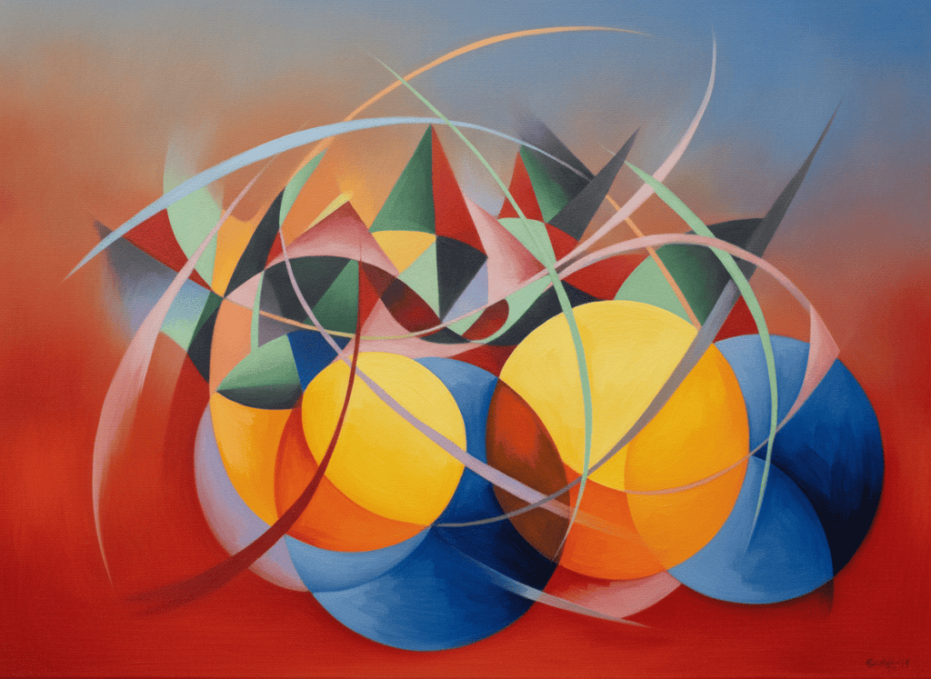 Abstrakte Kunst Merkmale – Formen und Linien in der abstrakten Malerei