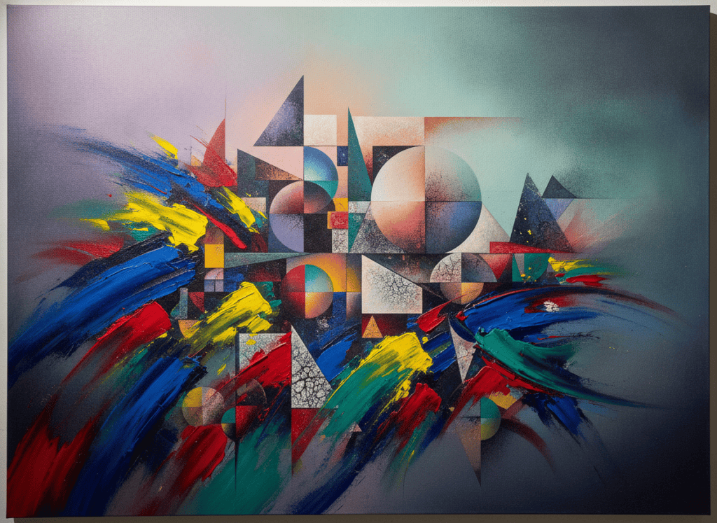 Abstrakte Kunst Merkmale – Textur und Materialität als gestalterisches Mittel