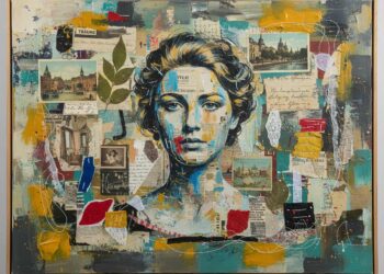 Collage auf Leinwand erstellen