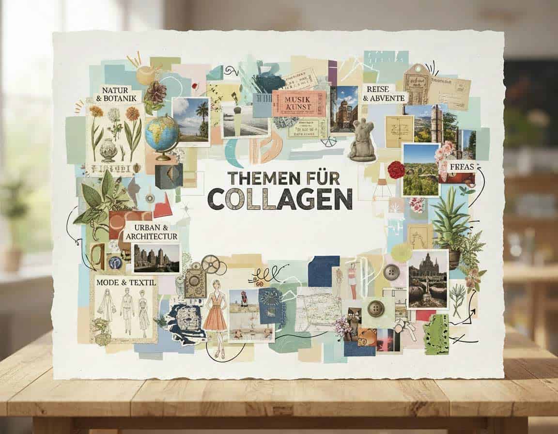 Collagen Themen finden Collagen Themen finden