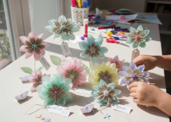 Wunschblumen basteln