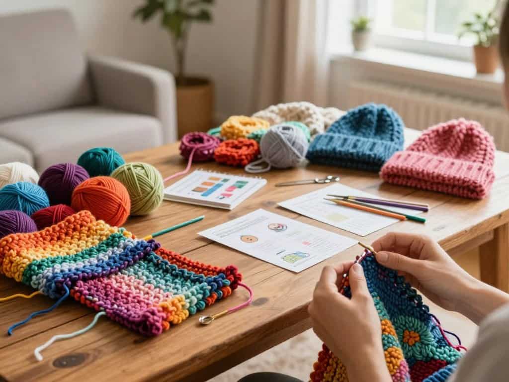 Schnell gemachte Strickideen Schnell gemachte Strickideen
