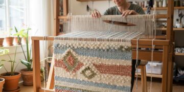 Teppich selbst weben