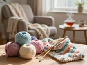 Mehr über den Artikel erfahren Strickprojekt für Anfänger