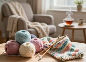 Strickprojekt für Anfänger