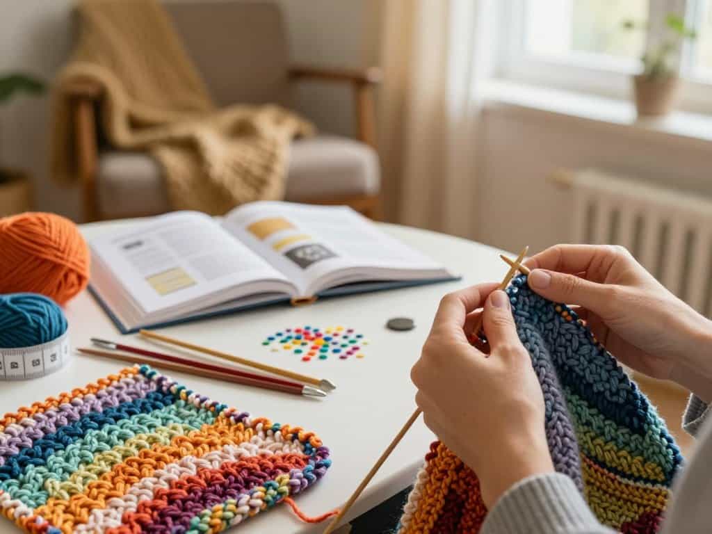 Typische Anfängerfehler beim Stricken lernen – Fadenspannung und Maschenzählen
