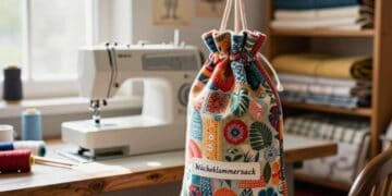 Wäscheklammersack nähen