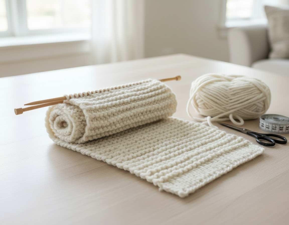 Einfacher Schal für Anfänger zum Stricken Einfacher Schal für Anfänger zum Stricken