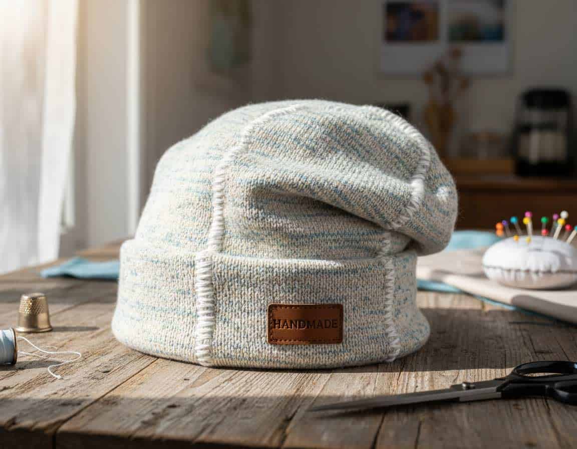 Beanie Mütze selbstgenäht Beanie Mütze selbstgenäht