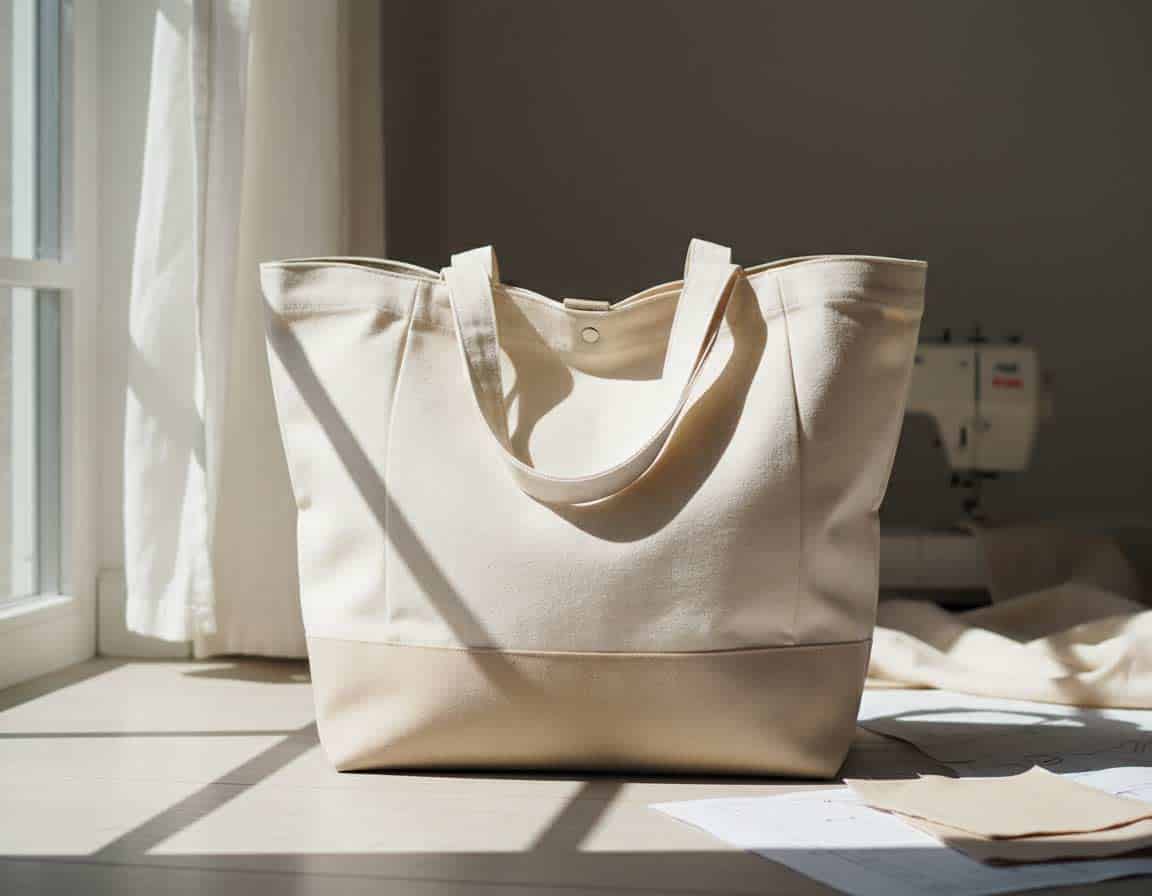 Shopper mit Boden selbst genäht Shopper mit Boden selbst genäht